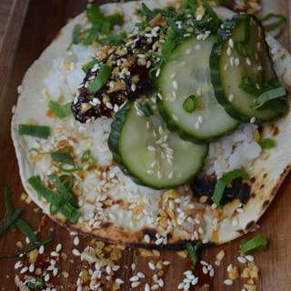 Mongolian Beef Taco
